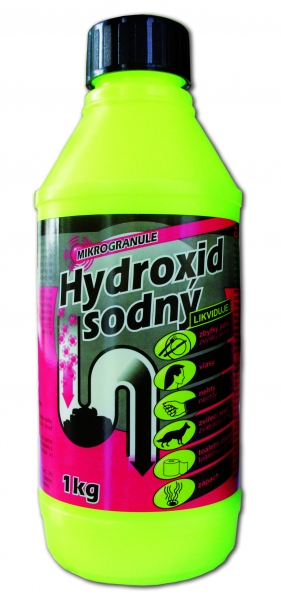 Hydroxid sodný mikrogranule 1kg