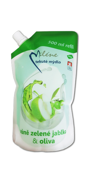 Miléne tekuté mýdlo vůně zelené jablko & oliva 500ml