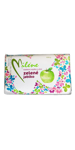 Miléne toaletní mýdlo Zelené jablko 100 g
